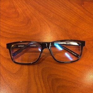 Black Rectangular Glasses